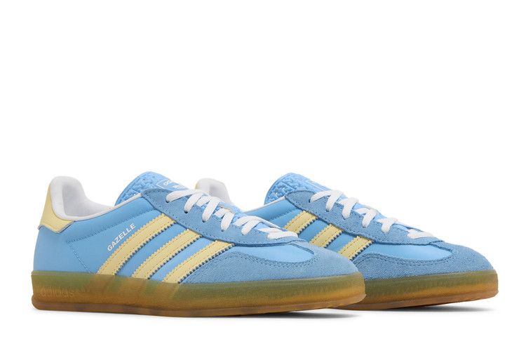 adidas Gazelle Indoor Semi Blue Burst Almost Yellow (Women's)