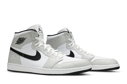 Jordan 1 Retro White Elephant Print
