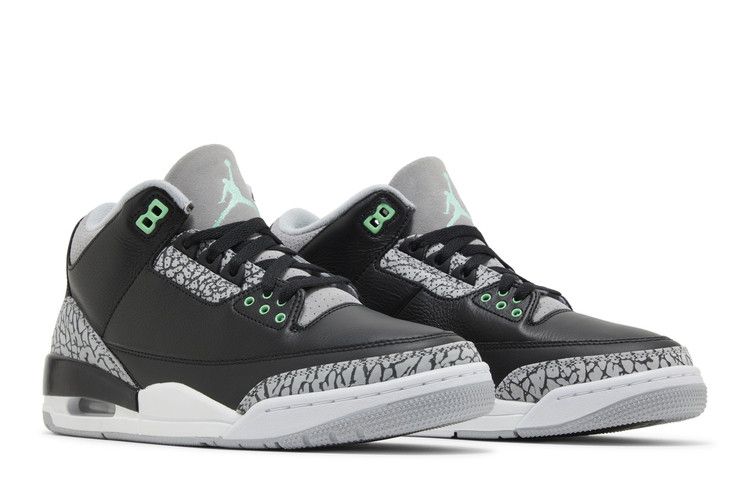 Jordan 3 Retro Green Glow