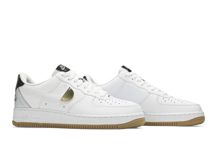 Nike Air Force 1 Low NBA White Grey Gum