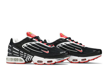 Nike Air Max Plus 3 Black White Track Red