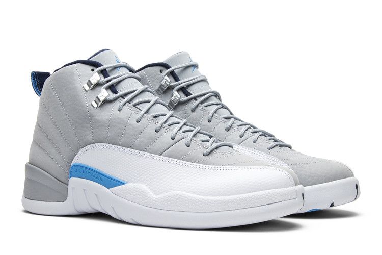 Jordan 12 Retro Grey University Blue