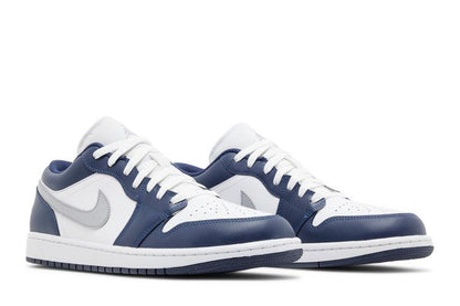 Jordan 1 Low Wolf Grey Midnight Navy