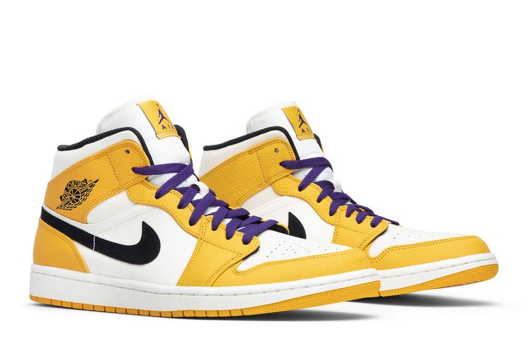 Jordan 1 Mid SE Lakers