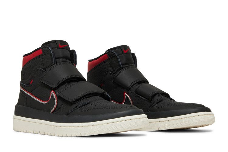 Jordan 1 Retro High Double Strap Black Gym Red