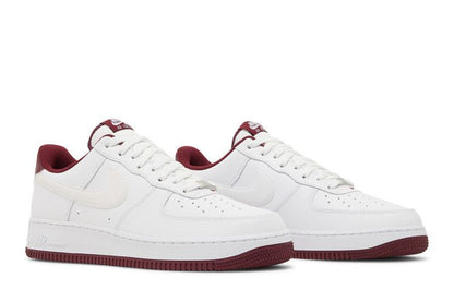 Nike Air Force 1 Low '07 White Dark Beetroot
