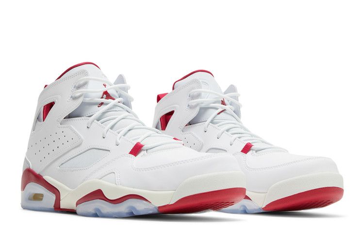 Jordan Flight Club 91 White Pure Platinum Sail Mystic Hibiscus