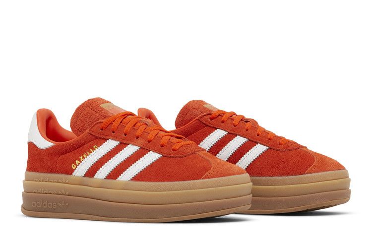adidas Gazelle Bold Collegiate Orange Gum (Women's)