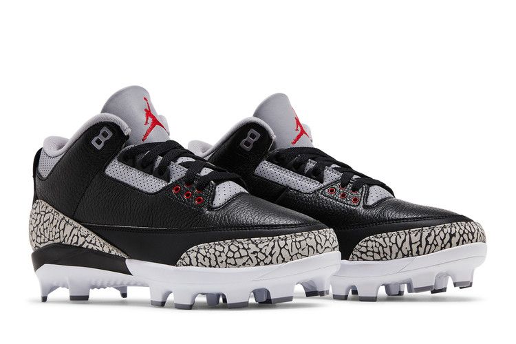 Jordan 3 Mid Retro MCS Black Cement