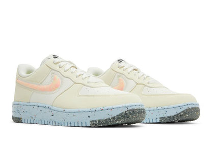 Nike Air Force 1 Low Crater Sail Total Orange Ice Blue (Women's)