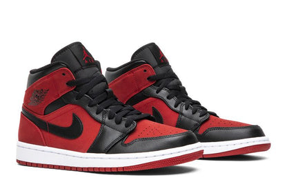 Jordan 1 Mid Gym Red Black