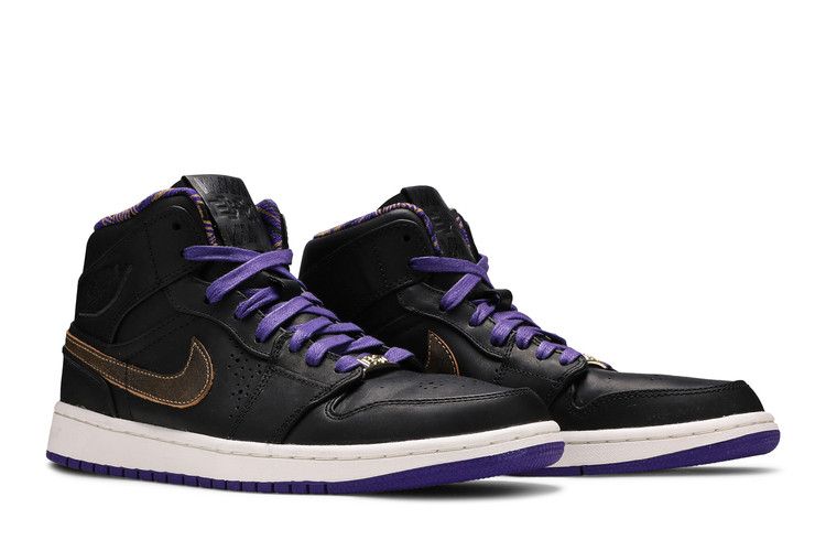 Jordan 1 Retro Mid Nouveau Black History Month (2014)