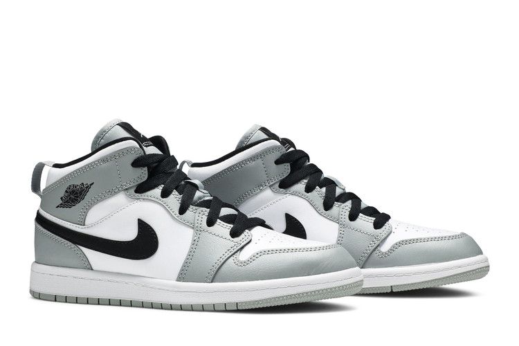 Jordan 1 Mid Light Smoke Grey (PS)