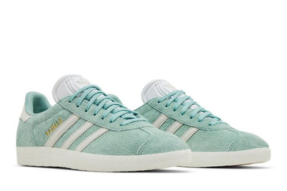 adidas Gazelle Hazy Green Off White Cloud White (Women's)