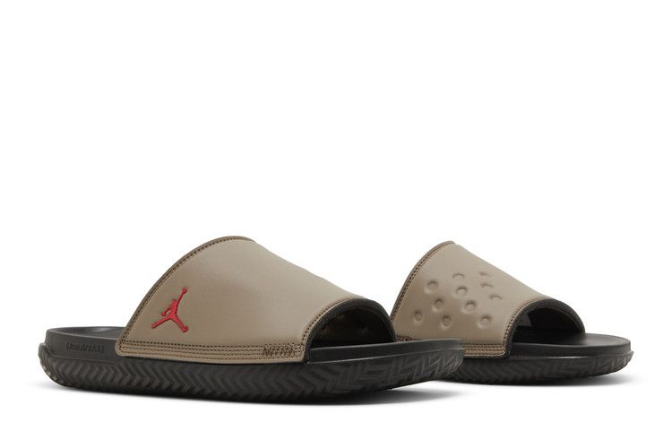 Jordan Play Slide Palomino Fire Red