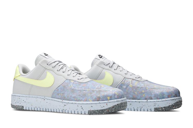 Nike Air Force 1 Crater Pure Platinum Barely Volt