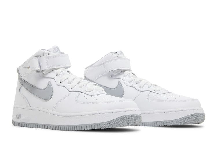 Nike Air Force 1 Mid '07 White Wolf Grey