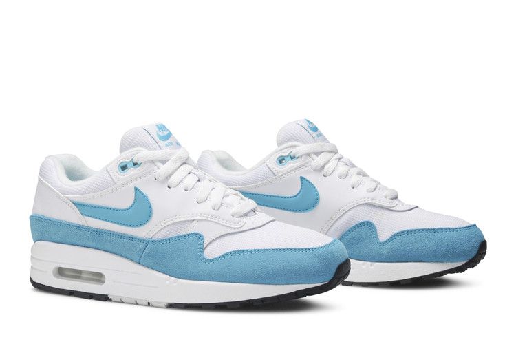 Nike Air Max 1 White Light Blue Fury (Women's)
