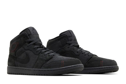 Jordan 1 Mid SE Craft Dark Smoke Red