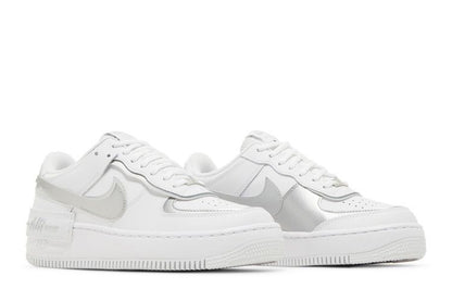 Nike Air Force 1 Low Shadow White Pure Platinum Metallic Silver (Women's)
