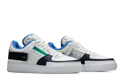 Nike Air Force 1 Type White Obsidian