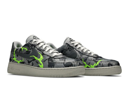 Nike Air Force 1 Low '07 LX Light Smoke Grey Camo Embroidery