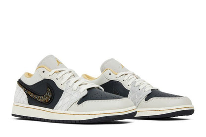Jordan 1 Low Beaded Swoosh