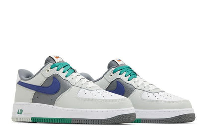Nike Air Force 1 Low '07 LV8 Split Light Silver Deep Royal Blue