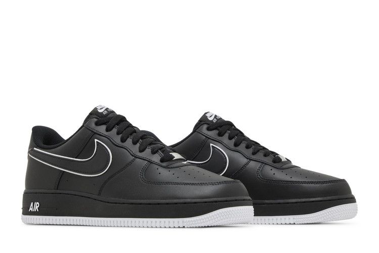 Nike Air Force 1 Low '07 Black White Sole (2023)