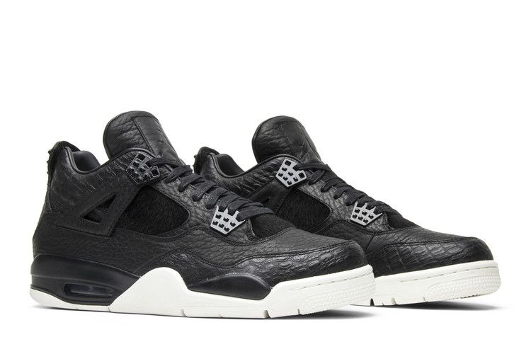 Jordan 4 Retro Pony Hair Black