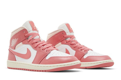 Jordan 1 Mid Strawberries and Cream (Women's)