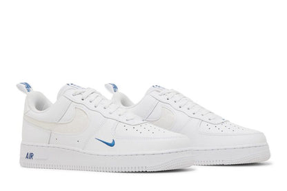 Nike Air Force 1 Low Reflective Swoosh White Blue