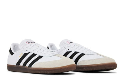 adidas Samba Indoor Cloud White Core Black Vivid Red
