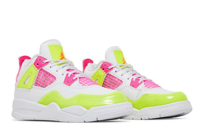 Jordan 4 Retro White Lemon Pink (PS)
