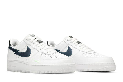 Nike Air Force 1 Low Split Swoosh White Aquamarine