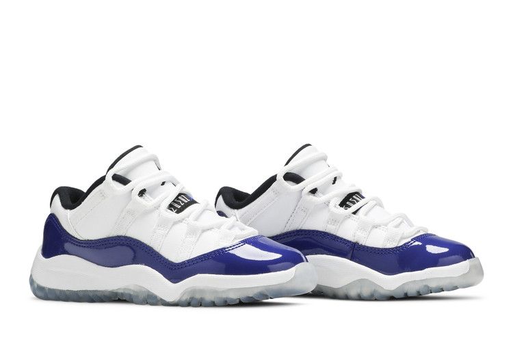 Jordan 11 Retro Low White Concord (PS)