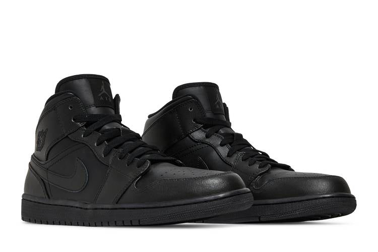 Air Jordan 1 Mid 2013 'Triple Black'