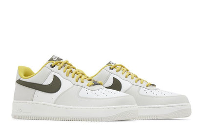 Nike Air Force 1 Low '07 PRM Light Bone Cargo Khaki Vivid Sulfur