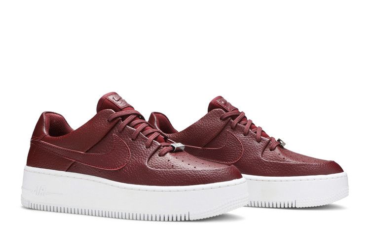 Nike Air Force 1 Sage Low Team Red (Women's)