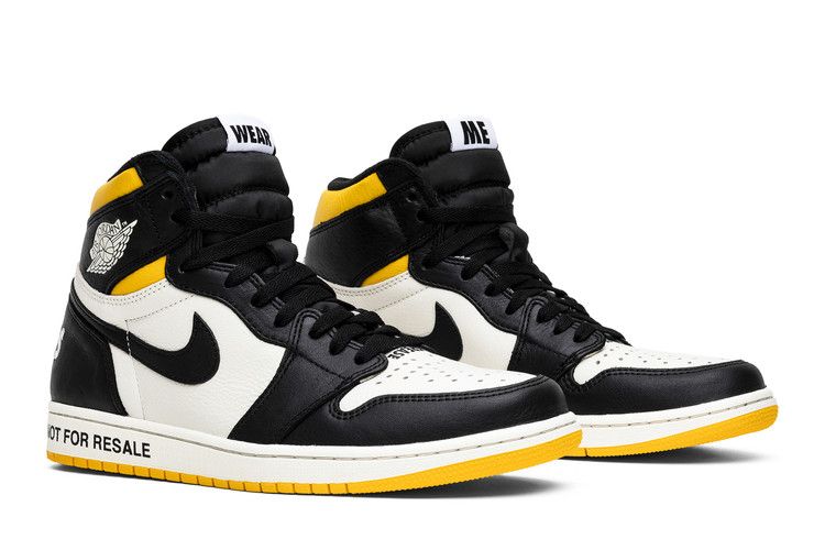 Jordan 1 Retro High Not for Resale Varsity Maize