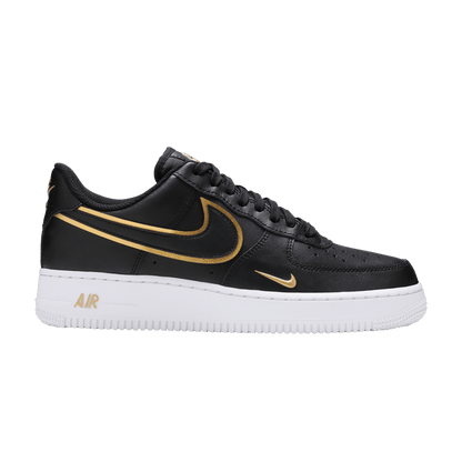 Nike Air Force 1 Low '07 Black Metalic Gold