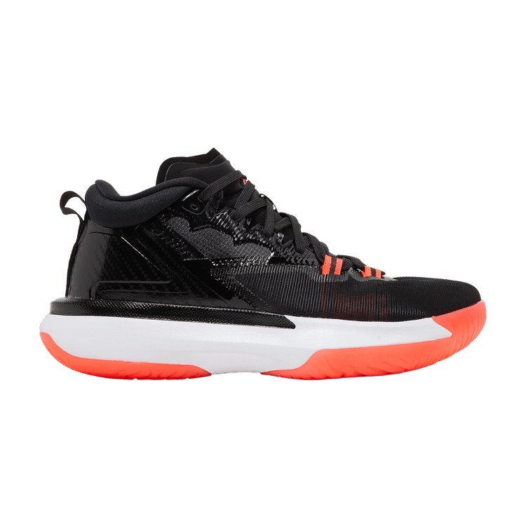 Jordan Zion 1 PF Black White Bright Crimson