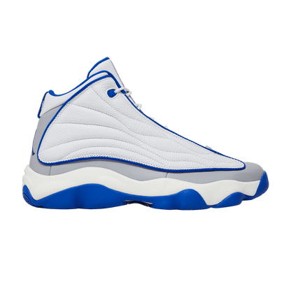 Jordan Pro Strong White Royal Grey