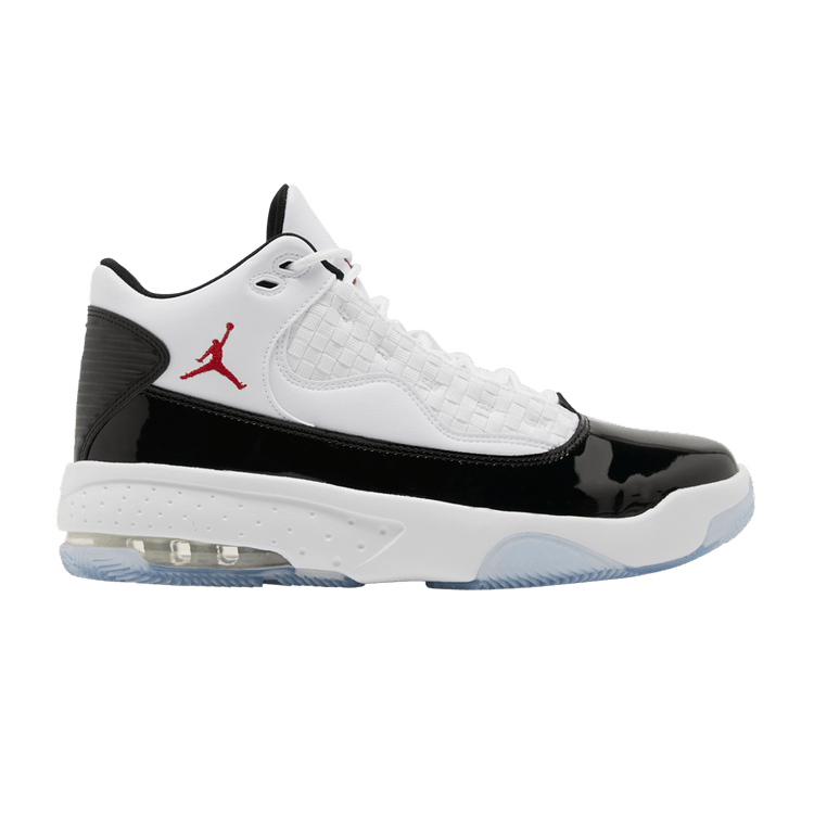 Jordan Max Aura 2 White Black Gym Red