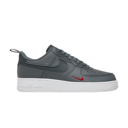 Nike Air Force 1 Low LV8 Smoke Grey Red Reflective Swoosh