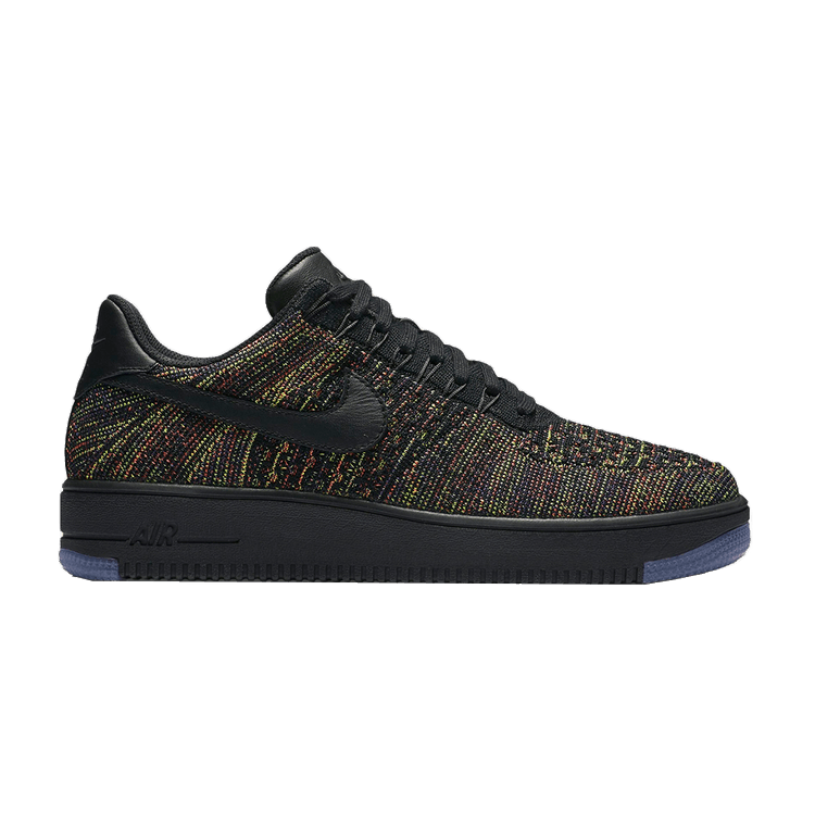 Nike Air Force 1 Low Flyknit Black Multi-Color
