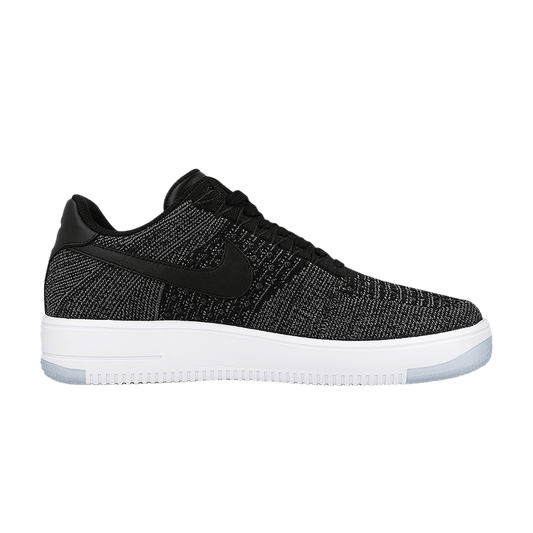 Nike Air Force 1 Flyknit Low Black White