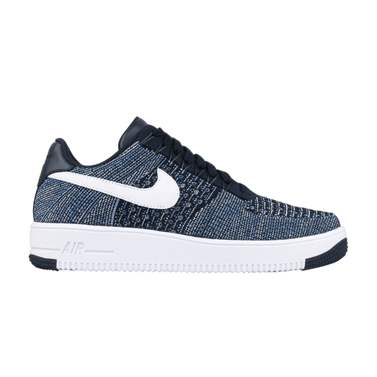Nike Air Force 1 Low Flyknit Obsidian