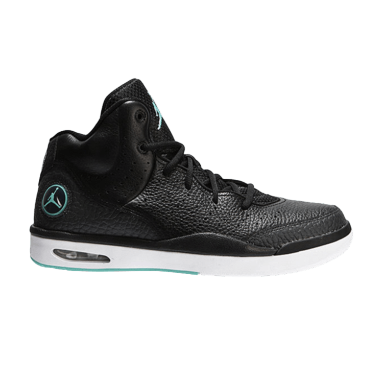 Jordan Flight Tradition Black/Hyper Turquoise-White