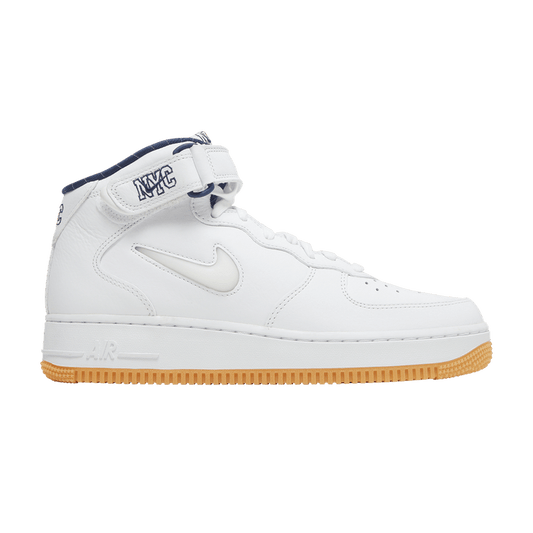 Nike Air Force 1 Mid QS Jewel NYC White Midnight Navy